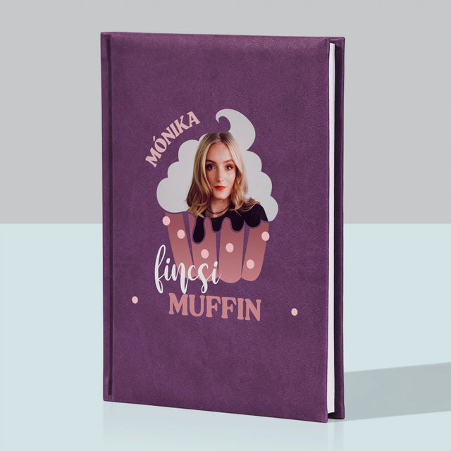 Fotó És Felirat: Fincsi Muffin - Jegyzettömb