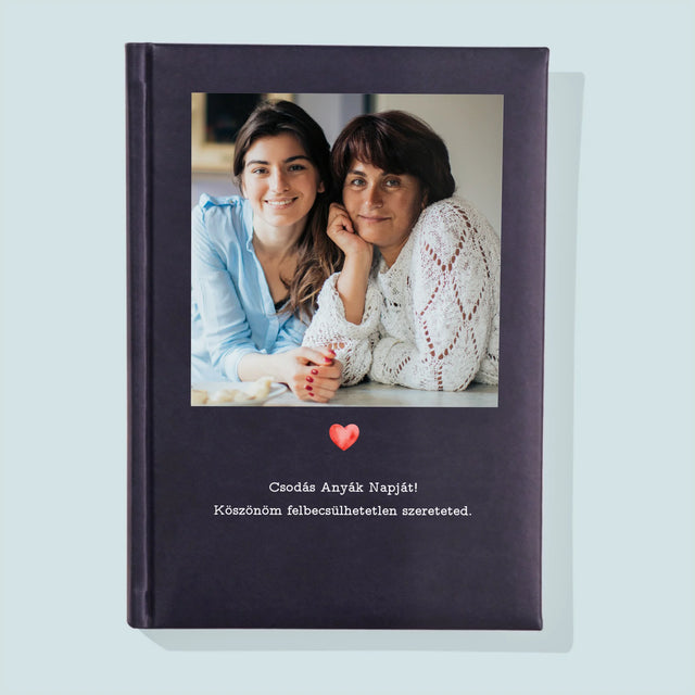 Fotó És Felirat: Üdvözlőlap Anyának - Jegyzettömb