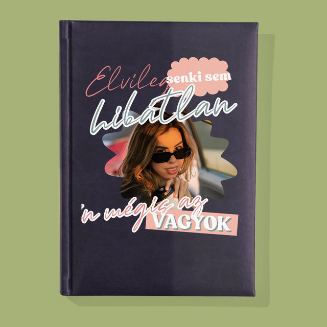 Fotó És Felirat: Senki Sem Hibátlan - Jegyzettömb