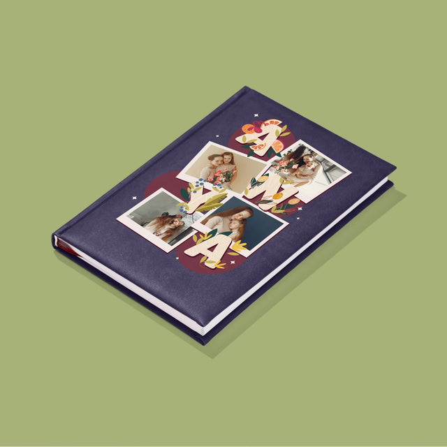 Fotókollázs: Anya Betűk - Jegyzettömb