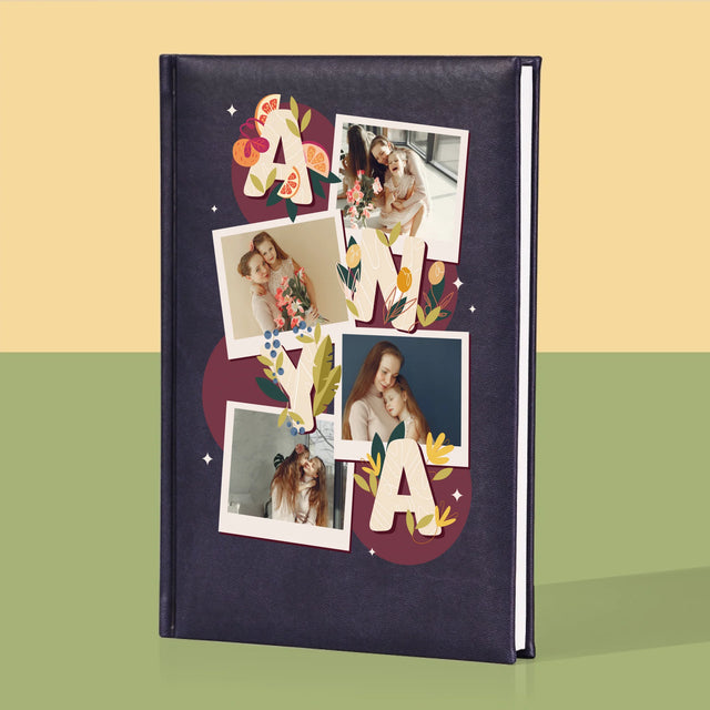 Fotókollázs: Anya Betűk - Jegyzettömb