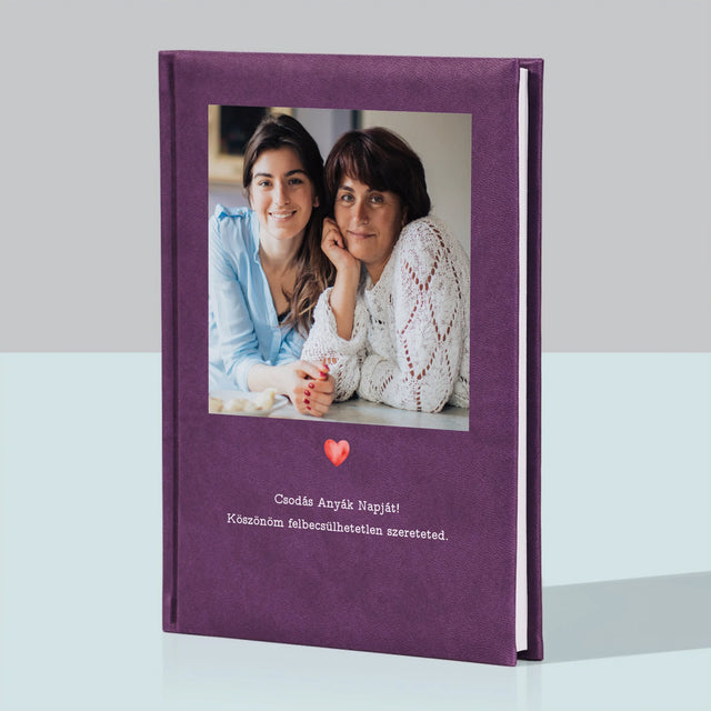 Fotó És Felirat: Üdvözlőlap Anyának - Jegyzettömb