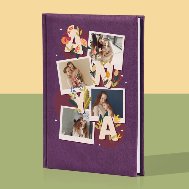 Fotókollázs: Anya Betűk - Jegyzettömb