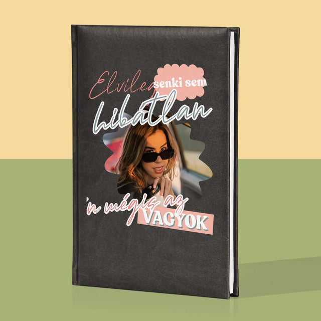 Fotó És Felirat: Senki Sem Hibátlan - Jegyzettömb