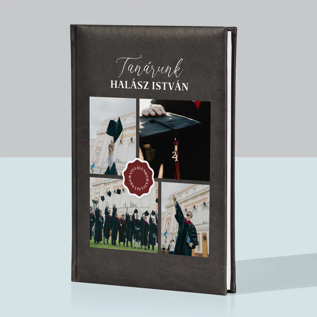 Fotókollázs: Tanárunk - Jegyzettömb