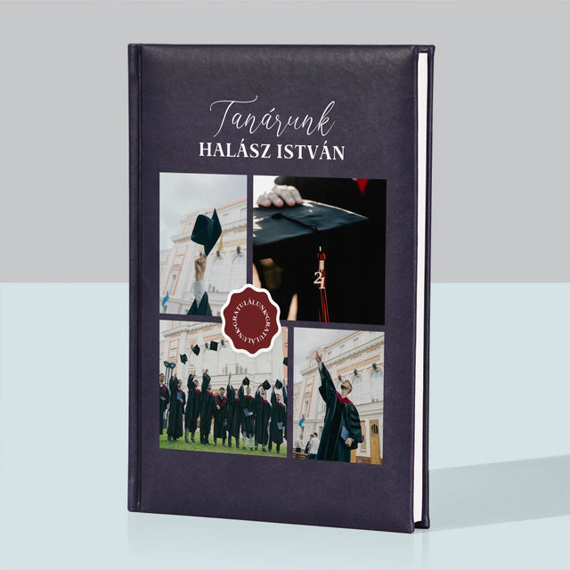 Fotókollázs: Tanárunk - Jegyzettömb