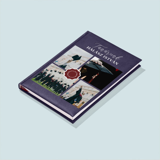 Fotókollázs: Tanárunk - Jegyzettömb