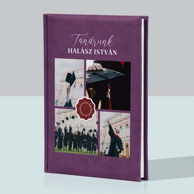 Fotókollázs: Tanárunk - Jegyzettömb