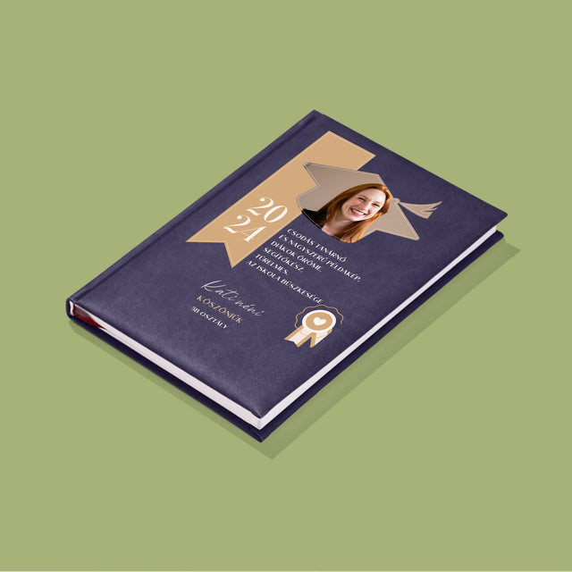 Fotó És Felirat: Oklevél Tanár Részére - Jegyzettömb