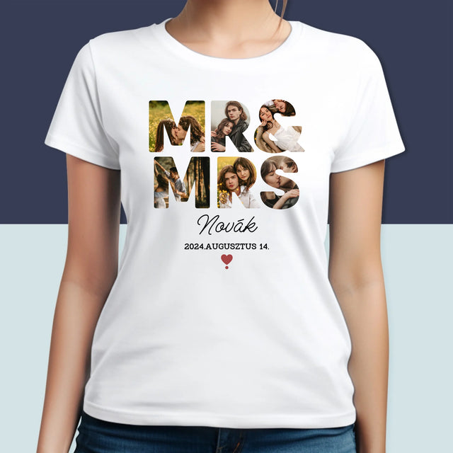 Szó Fotókból: Mr&Mrs - Női Póló