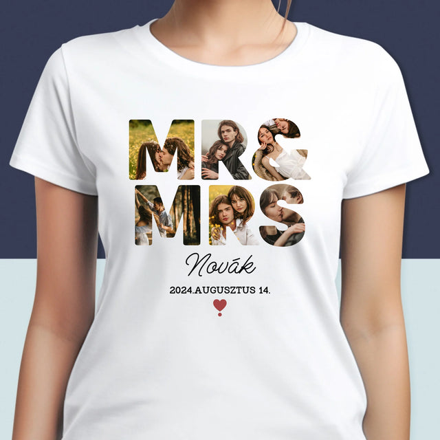 Szó Fotókból: Mr&Mrs - Női Póló
