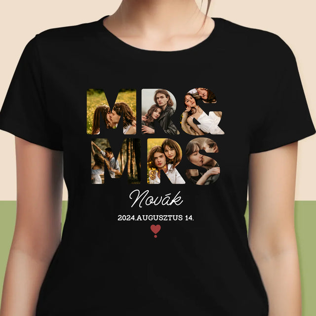 Szó Fotókból: Mr&Mrs - Női Póló