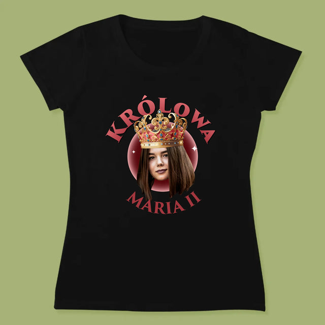 Fotó És Felirat: Királynő - Női Póló