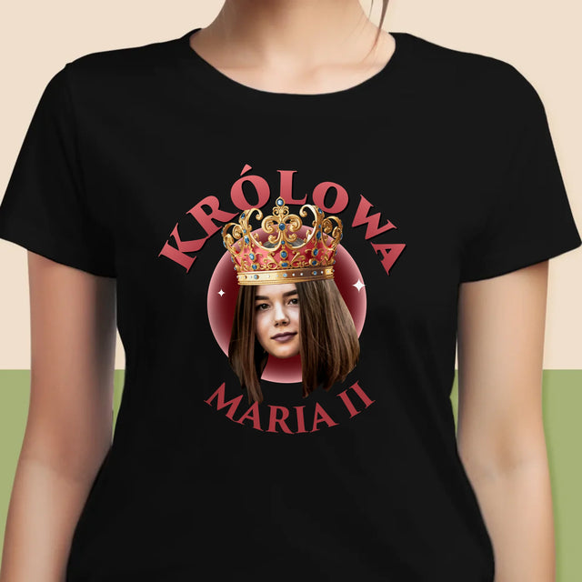 Fotó És Felirat: Királynő - Női Póló
