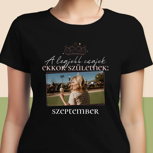 Fotó És Felirat: A Legjobb Csajok - Női Póló