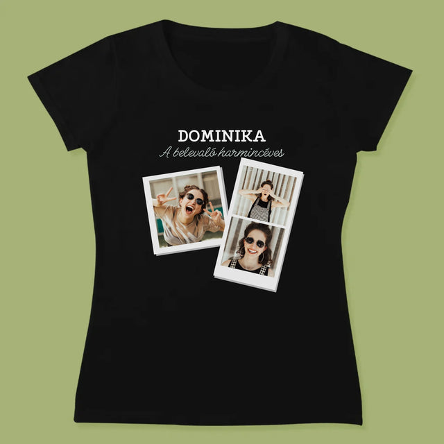 Fotókollázs: A Belevaló Harmincéves - Női Póló