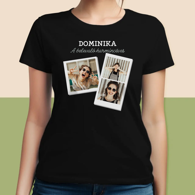 Fotókollázs: A Belevaló Harmincéves - Női Póló