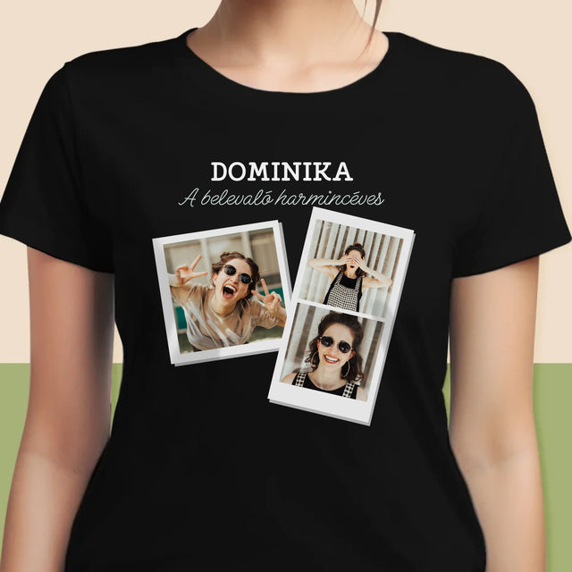 Fotókollázs: A Belevaló Harmincéves - Női Póló