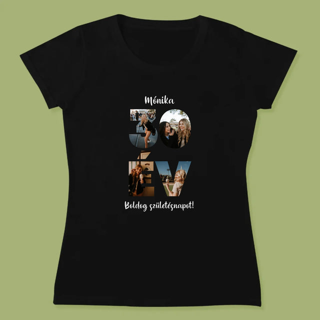 Szó Fotókból: 30Év A Képeidből - Női Póló