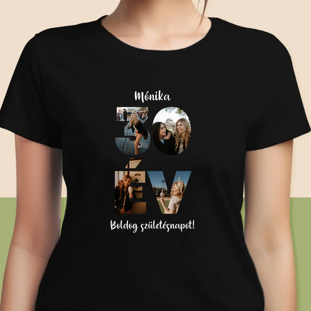 Szó Fotókból: 30Év A Képeidből - Női Póló