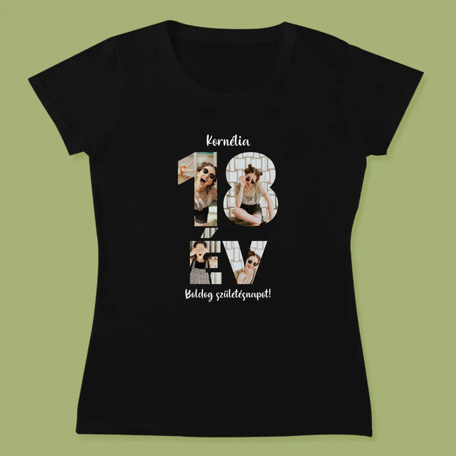 Szó Fotókból: 18 Év A Képeidből - Női Póló