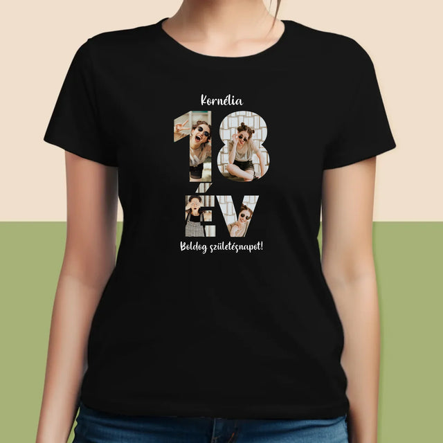 Szó Fotókból: 18 Év A Képeidből - Női Póló