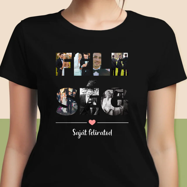 Szó Fotókból: Feleség Fotókból - Női Póló
