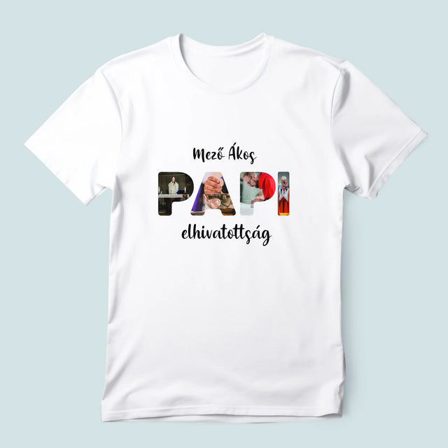 Szó Fotókból: Papi Elhivatottság - Férfi Póló