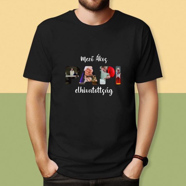 Szó Fotókból: Papi Elhivatottság - Férfi Póló