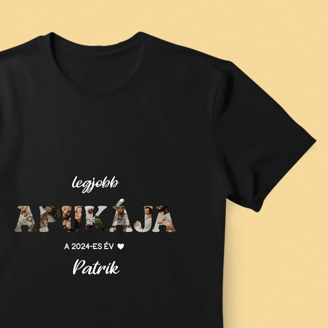 Szó Fotókból: Az Év Legjobb Apukája - Férfi Póló