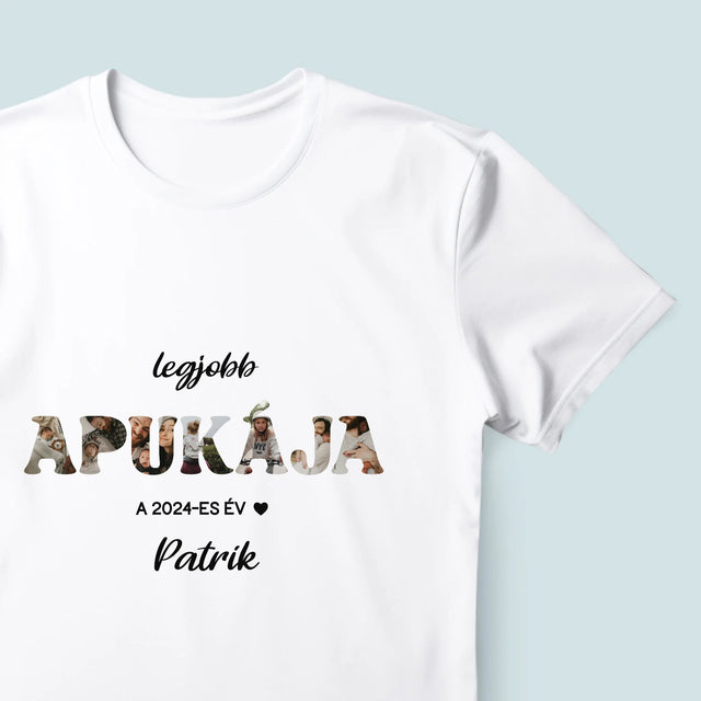 Szó Fotókból: Az Év Legjobb Apukája - Férfi Póló
