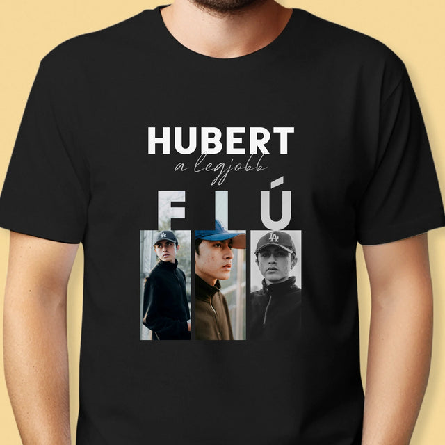 Fotókollázs: A Legjobb Fiú - Férfi Póló