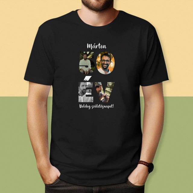 Szó Fotókból: 50 Év A Képeidből - Férfi Póló