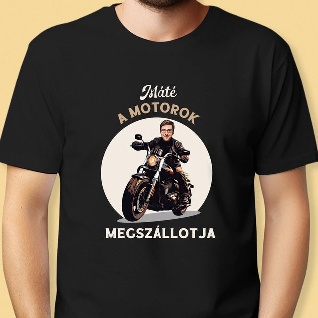 A Te Karaktered: A Motorok Fanja - Férfi Póló