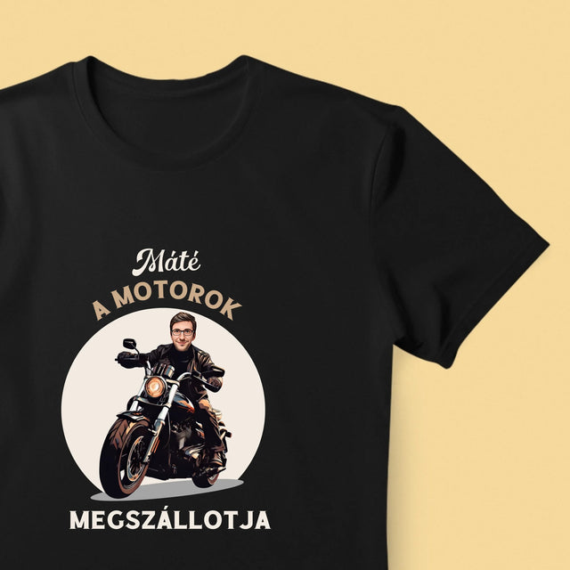 A Te Karaktered: A Motorok Fanja - Férfi Póló