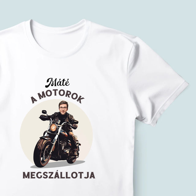 A Te Karaktered: A Motorok Fanja - Férfi Póló