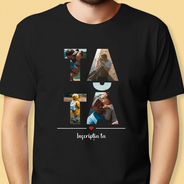 Szó Fotókból: Apa A Fényképeidből - Férfi Póló