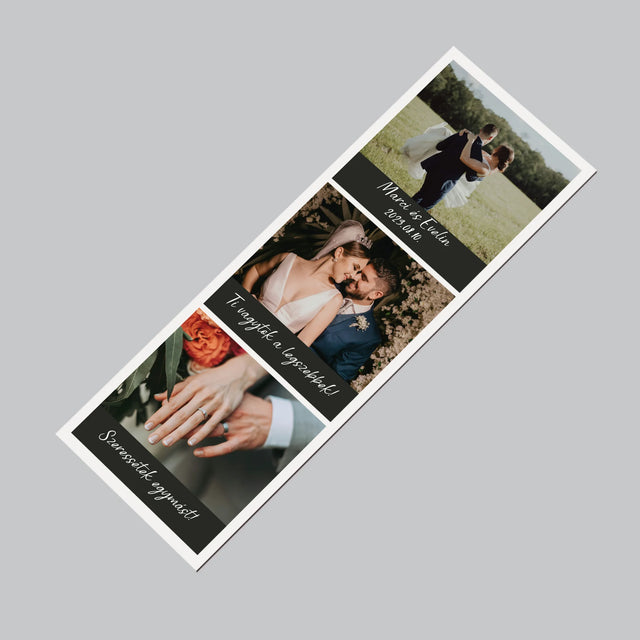 Fotó És Felirat: Házassági Fotók - Hűtőmágnes