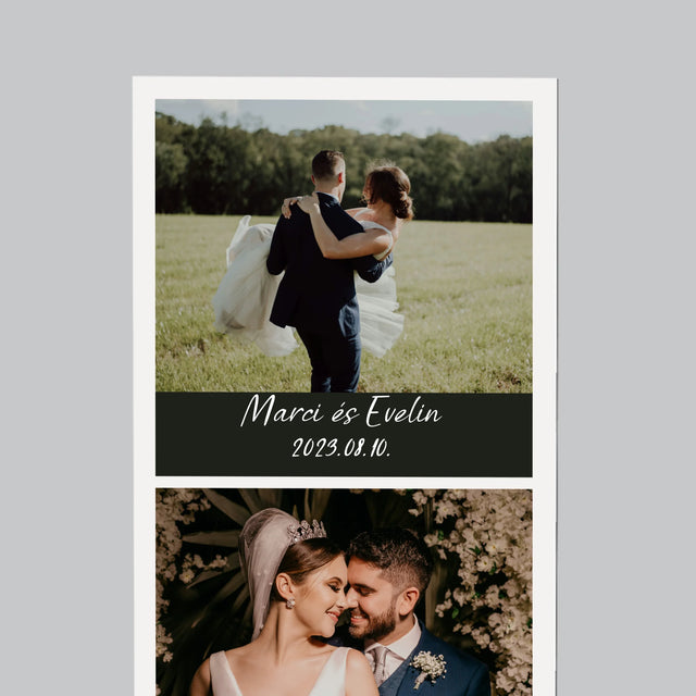 Fotó És Felirat: Házassági Fotók - Hűtőmágnes