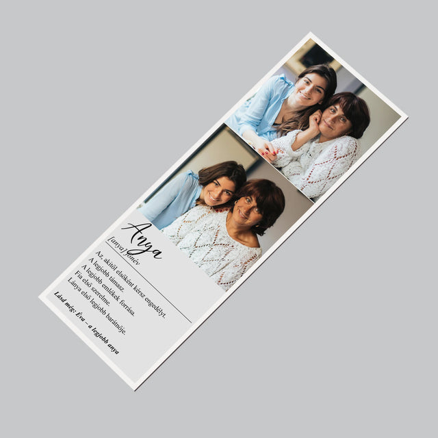 Fotó És Felirat: Anya, Fogalom - Hűtőmágnes