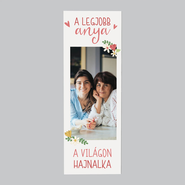 Fotó És Felirat: A Legjobb Anya Világ - Hűtőmágnes