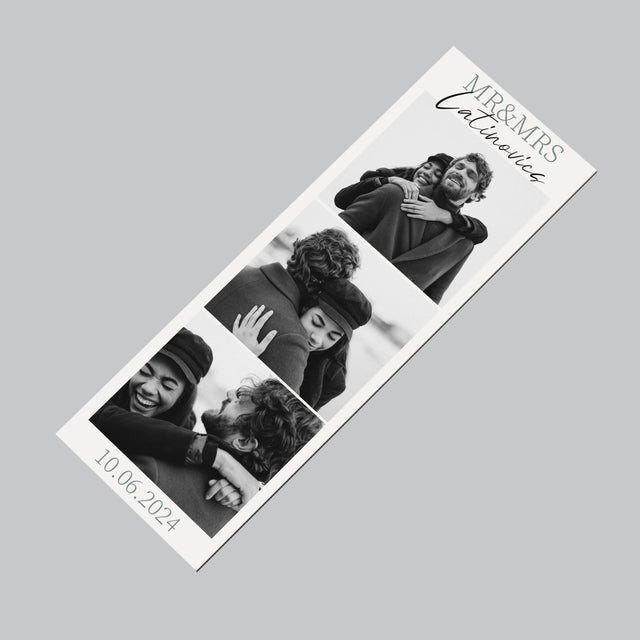 Fotókollázs: Mr&Mrs Esküvői - Hűtőmágnes