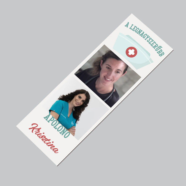 Fotókollázs: A Legnagyszerűbb Ápolónő - Hűtőmágnes