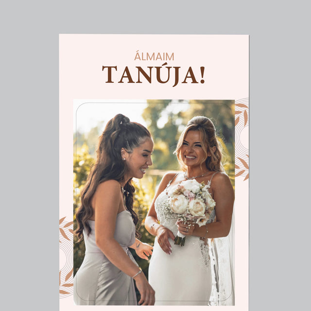 Fotó És Felirat: Álmaim Tanúja - Hűtőmágnes