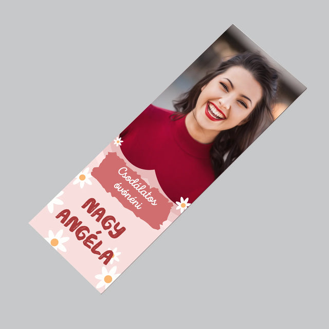 Fotó És Felirat: Csodálatos Óvónéni - Hűtőmágnes