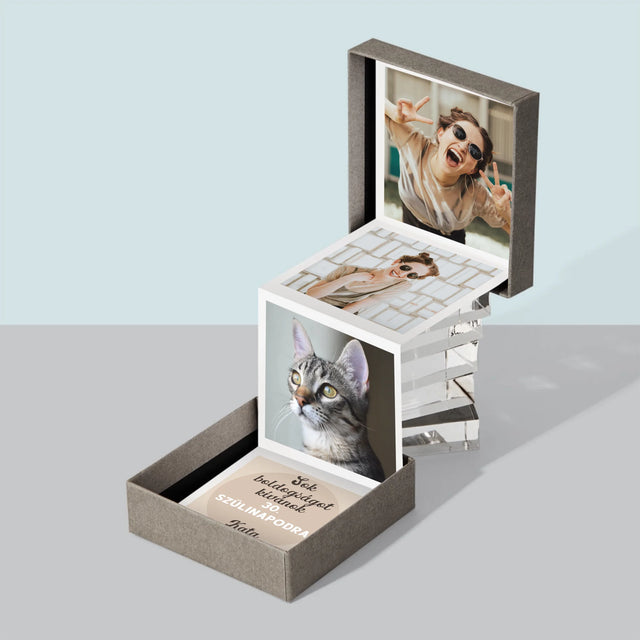 Fotókollázs: Születésnapi Kollázs - Harmonika Fotókészlet