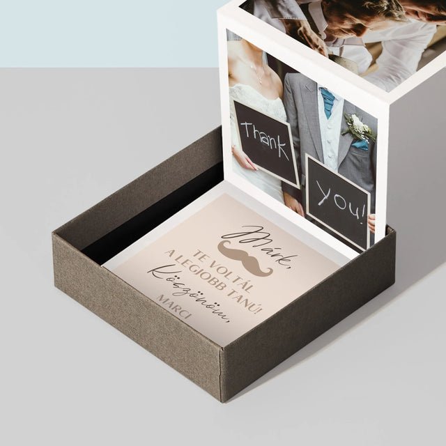 Fotókollázs: Tanúnak Koszönet Kollázs Fotókból - Harmonika Fotókészlet