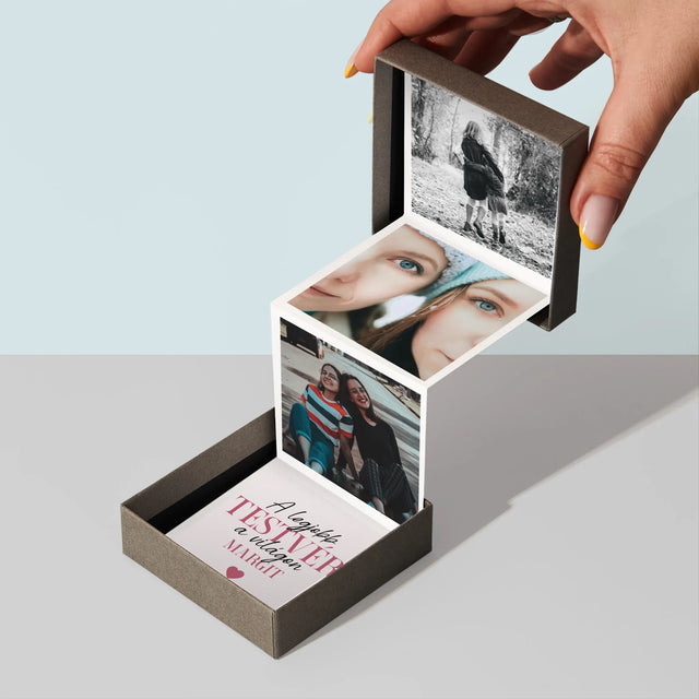 Fotókollázs: A Legjobb Lánytestvér - Harmonika Fotókészlet