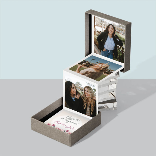 Fotókollázs: Barátnők Együtt A Legjobb - Harmonika Fotókészlet