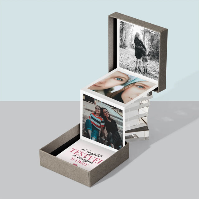 Fotókollázs: A Legjobb Lánytestvér - Harmonika Fotókészlet